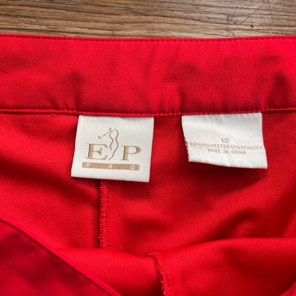 EP Pro Color Block Pattern Skort Size 12 - Picture 3 of 3